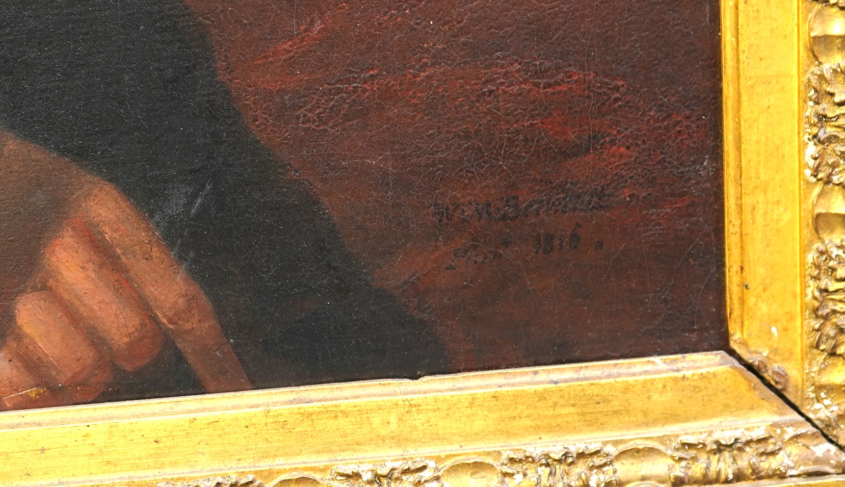 William Mineard Bennett (1778-1858), Portrait of Lewis Vulliamy (1749-1822)